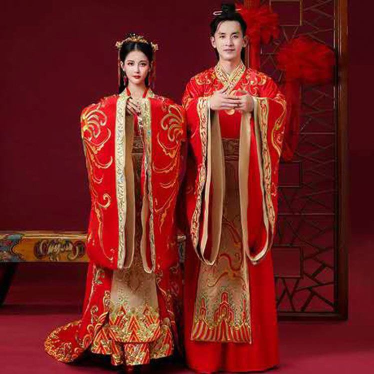 праздничный китайский костюм ханьфу
